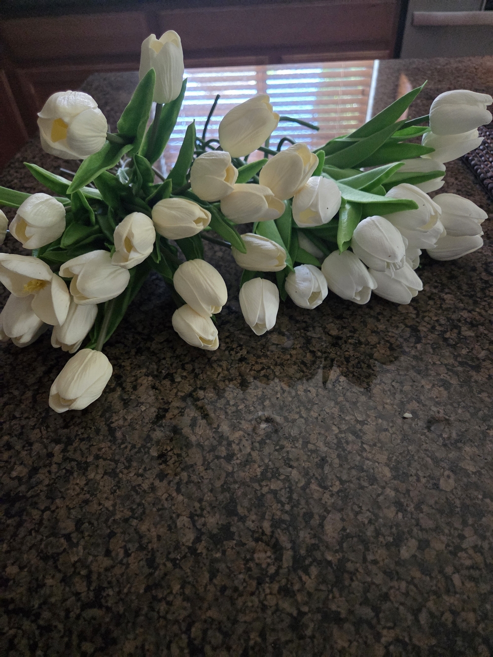 Bundle White Artificial Tulip Bouquet - Home Accents